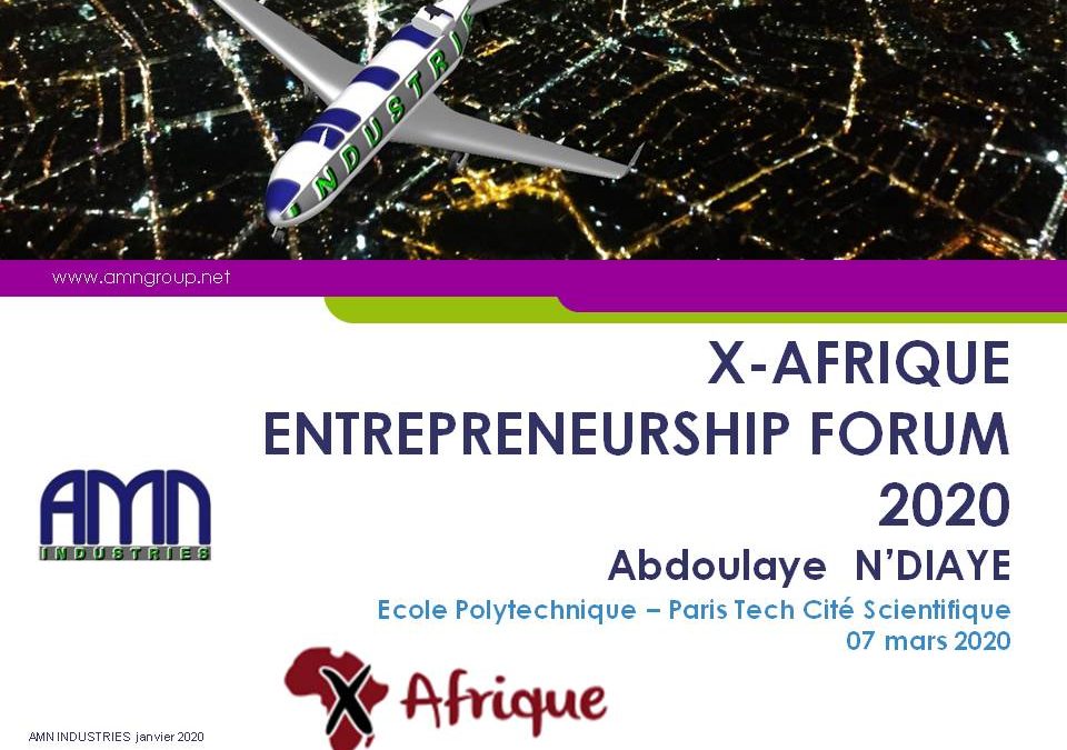 AMN Group at X-Afrique Forum Entrepreneur 2020